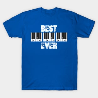 Best DAD Ever with Piano Chords T-Shirt